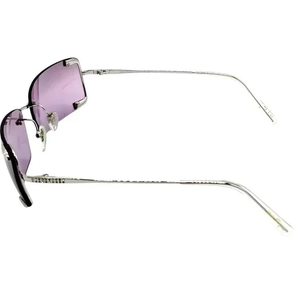 640172BC (S1) Salvatore Ferragamo Glasses Women's Silver Metal - Picture 5 of 10